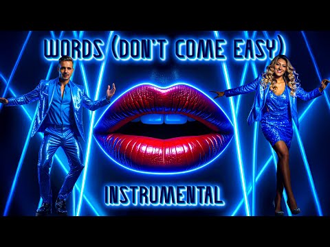 🔊 EuroMartina - Words (Don't Come Easy) Instrumental (Official Music Video) // SYNTH POP /EURO DISCO