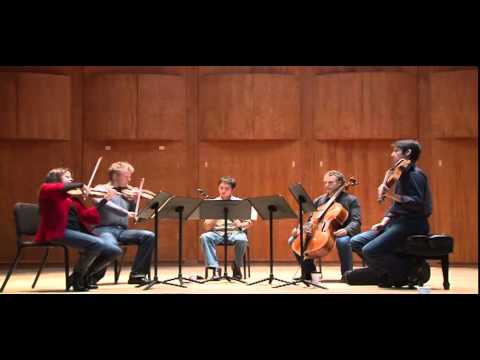 Pacifica Quartet and Juan F Ruiz Mozart Clarinet Quintet 1st Mov