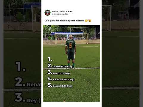 Os pênaltis mais lento da várzea 😂