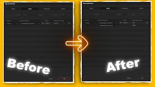How To Create MONO/STEREO Audio In DaVinci Resolve