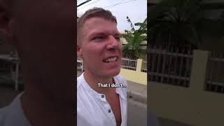 Gringo takes Moto taxi in the hood in D.R 🇩🇴