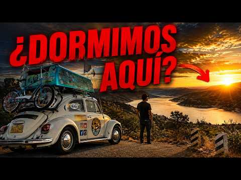 NUNCA IMAGINAMOS DORMIR AQUÍ con el Escarabajo 1966