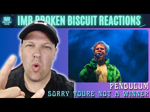 First Reaction To PENDULUM - Sorry Youre Not A Winner ( Live )[ Music Reaction ]