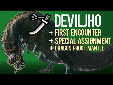 Deviljho : First Encounter + Special Assignment (Solo Longsword)