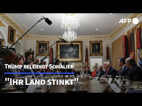 "Ihr Land stinkt" - Trump beleidigt Somalier | AFP