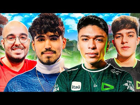 ASPAS e PANCADA se enfrentam em PARTIDA INSANA, indo DUO com SACY e TUYZ! (QUEM VENCEU?)
