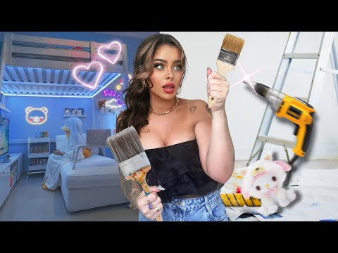 SURPRISE ! JE TRANSFORME LA CHAMBRE DE MA FILLE PENDANT QU’ELLE EST A L’ÉCOLE 😱