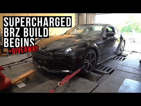 BRZ Supercharger Build Begins