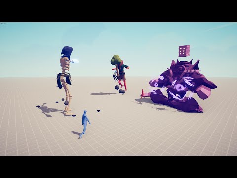 RANDOM UNITS TOURNAMENT 3 vs 3 - Totally Accurate Battle Simulator TABS