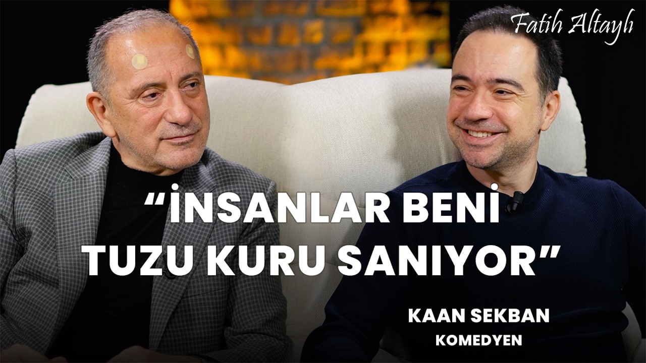 Fatih Altaylı ile Pazar Sohbeti: "Bankadan izin alıp oyunculuk kursuna gittim!" / Kaan Sekban