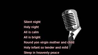 Frank Sinatra - Silent Night (lyrics)