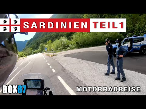 Sardinien mit dem Motorrad Teil 1 - Villach bis Malcontenta (neue Version)