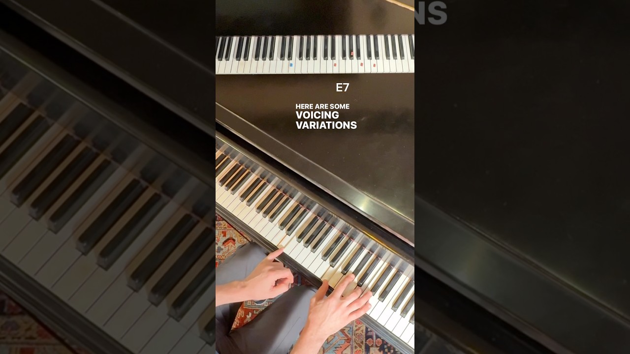 Video thumbnail: Voicing variations on a popular chord progression.