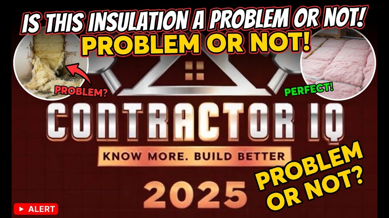 Watch: Dirty Pink Insulation in Basement