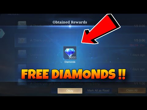 HOW DID I GET MOBILE LEGENDS FREE DIAMONDS 💎???