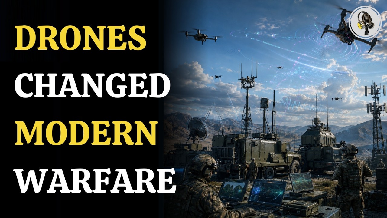 How Electronic Warfare Is Transforming Drone Combat and Battlefield Survival | WION Podcast