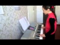 Татарская песня "Ой Гузель Кырым". Игра на синтезаторе 