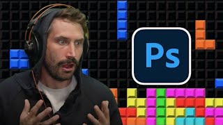 WHY IS PHOTOSHOP PLAYING TETRIS??