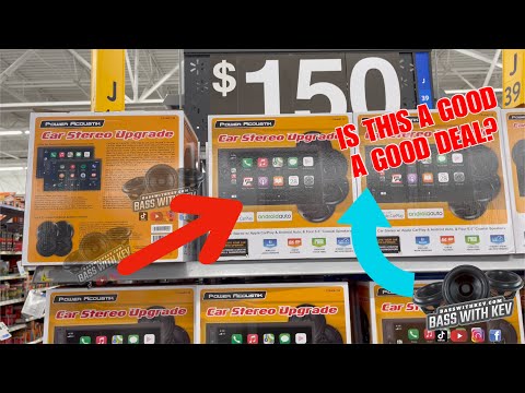 BUDGET WALMART DOUBLE DIN CD RADIO-POWER ACOUSTIK