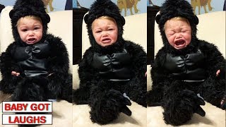 Download lagu 100 Funny Halloween Babies | Cute Baby Compilation mp3