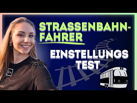 🚅👨🏼‍✈️ Tram driver recruitment test - DB Career (Train driver recruitment test)