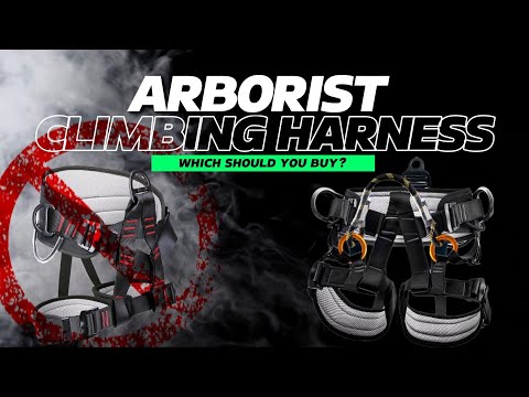 Cheap Amazon Climbing Harness #arborist #arblife #stihl #treelife #treeclimber #treeclimbing