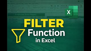 Excel FILTER Function for Beginners  Step by Step with Example  | RAHIM HAIDERY