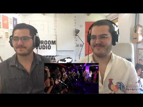 Twin Musicians REACT - Little Mix - Dance With Somebody (Whitney Houston Cover in the Live Lounge