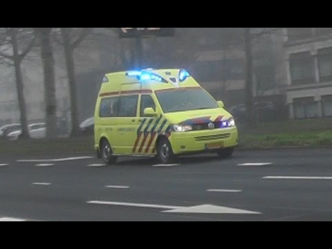 A1, Silverline Ambulance 02-114 Leeuwarden naar onbekende melding