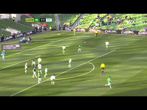 Republic of Ireland v Northern Ireland - Carling Cup BBC Hi lights (24/5/11) (1/3)