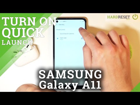 How to Turn Off Quick Launch in Samsung Galaxy A11? Side Key Feature