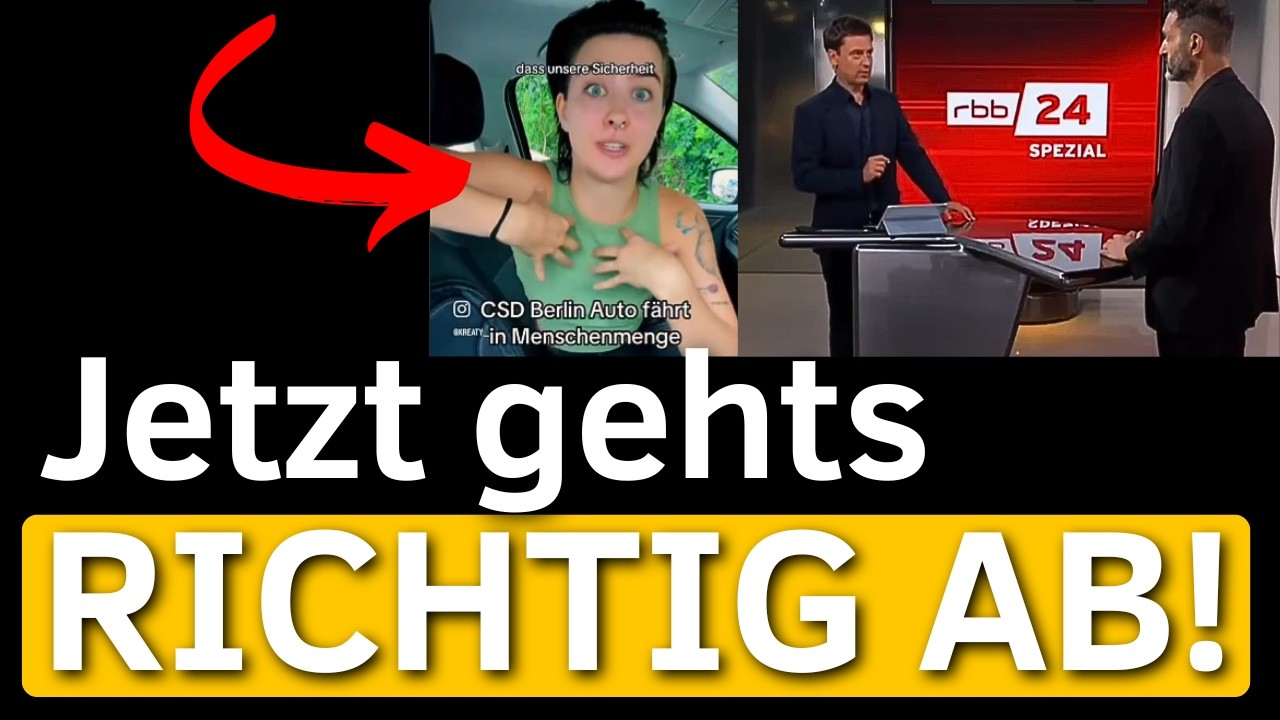 Linker Kollektiv-Meltdown nach CSD Anschlag stellt wirklich ALLES in den Schatten!