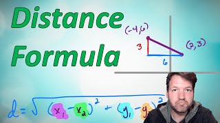 Distance Formula // Lesson 10-5 [Glencoe Texas Algebra 1]