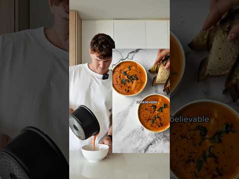 High protein tomato soup!