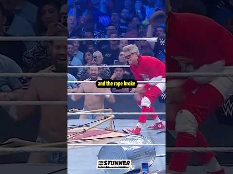 Johnny Knoxville SAVED Wrestlemania 👀🔥 #wwe #wrestling #johnnyknoxville #samizayn