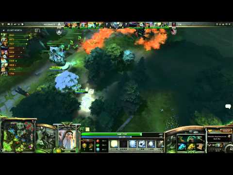 Alliance vs DK Round 2B 3 of 3   Russian Commentary