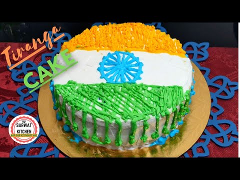 Tiranga Cake recipe | 15 August wala cake ka recipe on demand.