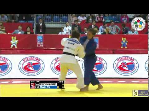Judo 2014 Grand Slam Tyumen: Beauchemin-Pinard (CAN) - Malloy (USA) [-57kg] final