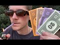 I Rolled A Cigarette With MONOPOLY MONEY To Become A Billionaire