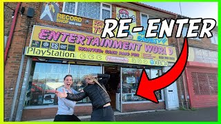 We came back to find THIS! Hidden Gem Retro Game Store @TheGebs24