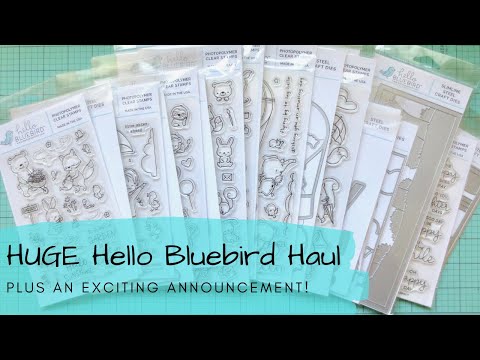 HUGE Hello Bluebird NEW Release Haul + An Exciting  Announcement! | May 2021