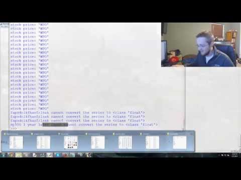 Scikit Learn Machine Learning Tutorial for investing with Python p 18