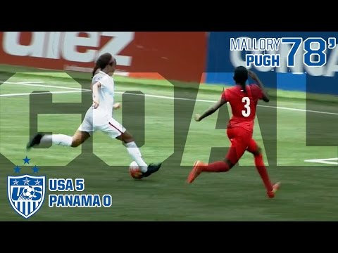 U-20 WNT vs. Panama: Mallory Pugh Second Goal - Dec. 7, 2015