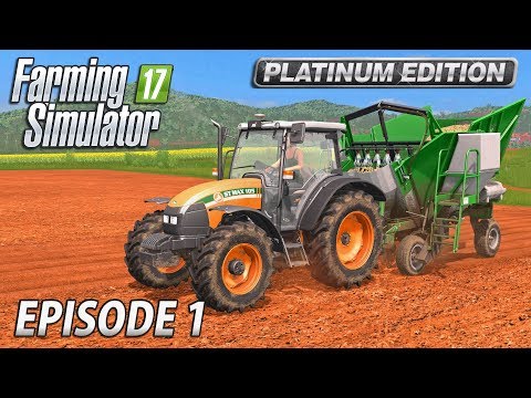 PLANTING SUGARCANE | Farming Simulator 17 Platinum Edition | Estancia Lapacho - Episode 1