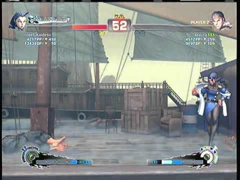 SSF4AE: Rose (rosetukaidesu)  vs. Ryu (asyura333)  SD
