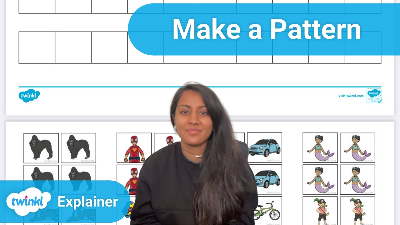 EYFS Make a Pattern Activity