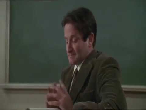 L attimo fuggente, la Poesia