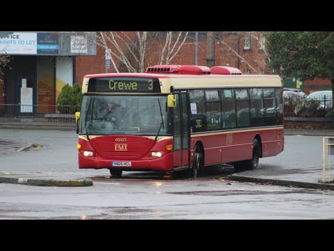 Scania CN94UB Omnicity (3 to Hanley) YN05 HCL/65027//First Bus