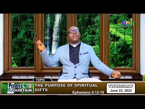 DAILY FOUNTAIN DEVOTIONAL OF JUNE 23, 2022 - THE REV'D NKWACHUKWU LOVE SOLOUCHEAGWU