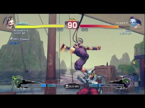 SSF4: ACQUA0316 (Ibuki) vs. tizuo (Vega)